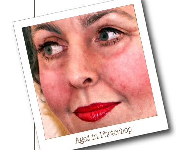 Woman Aged in Photoshop