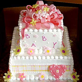 Baby Blocks Cake Photo