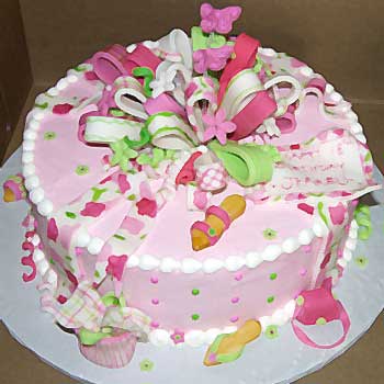 Sweet Bows Cake Photo